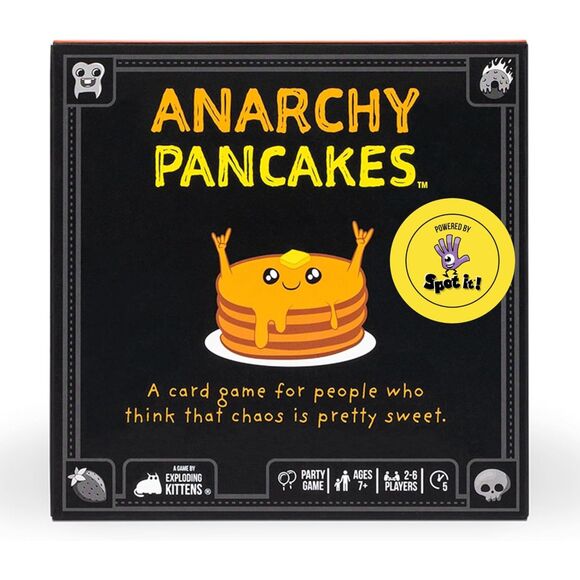 Anarchy Pancakes 2-6 Players - Ages 7+ Chaotic Card Game - Picture 1 of 3